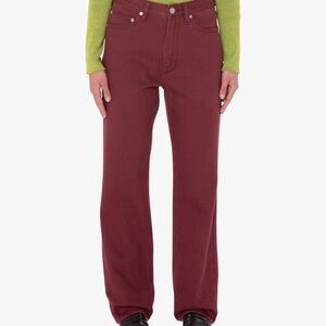 OBEY EVERYDAY SLIM 5-POCKET PANT - WINE